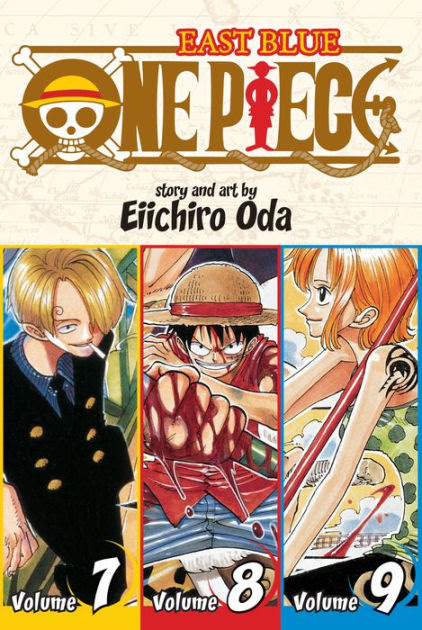 One Piece Omnibus Edition Vol 3 East Blue Vols 7 8 9 By Eiichiro Oda Paperback Barnes Noble