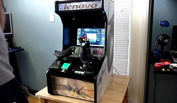 Homemade Arcade Dock Built with Lenovo Laptop  Gadgetsin