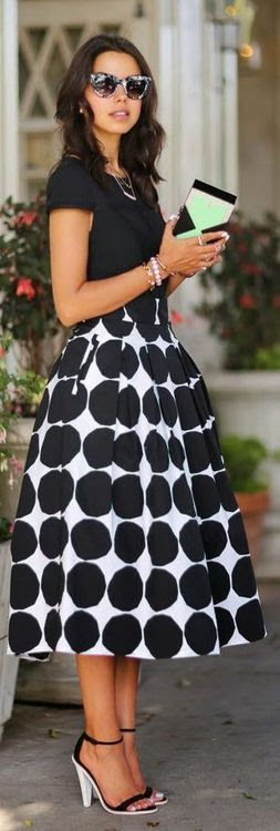Fashionista Fly: Black And White Outfit
