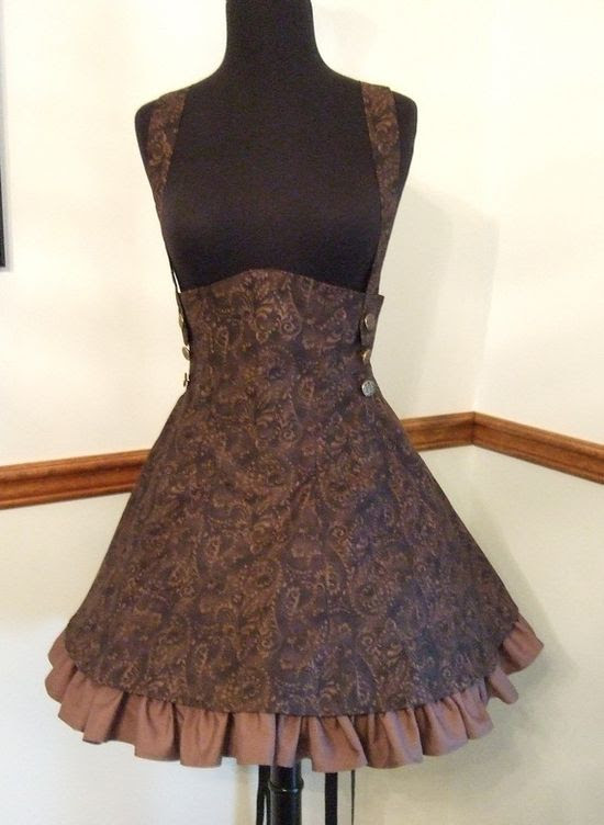 Steampunk Lolita Corset Dress underbust corset by corsetwonderland, $375.00