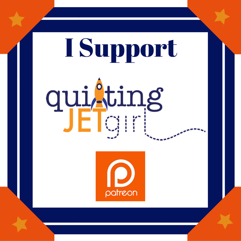 I Support Quilting Jetgirl