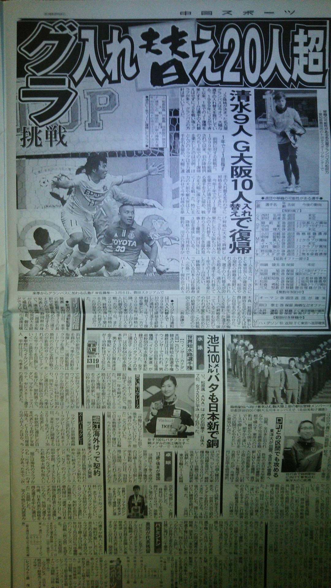 名古屋グランパス チーム解体 ジェフ千葉超えの選手23人入れ替えか ｊリーグのサッカーのブログ Totoの予想からブックメーカー投資まで