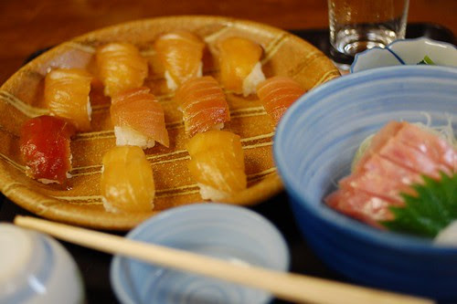 Dinner in Minshuku