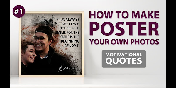 How to Make Posters Your Own Photos Volume 1 - FREE Photoshop Action