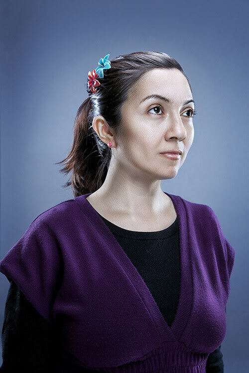 creative portrait of a woman