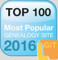 Check out the Top 100 Genealogy Websites of 2016