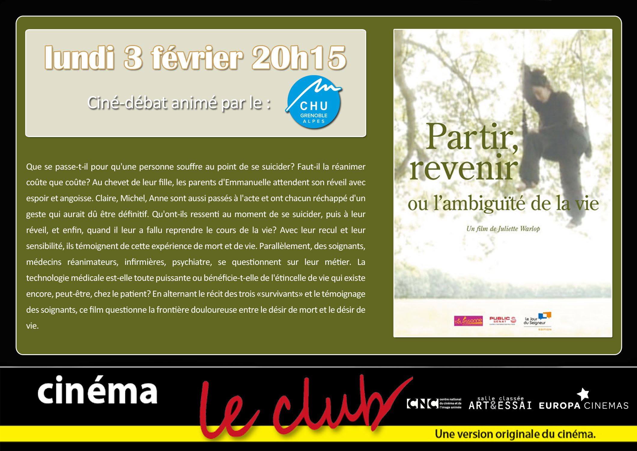 Art Et Essai Cinema Le Club