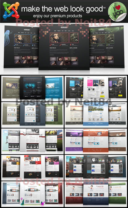21 YooTheme templates for Joomla 1.5 and 1.6