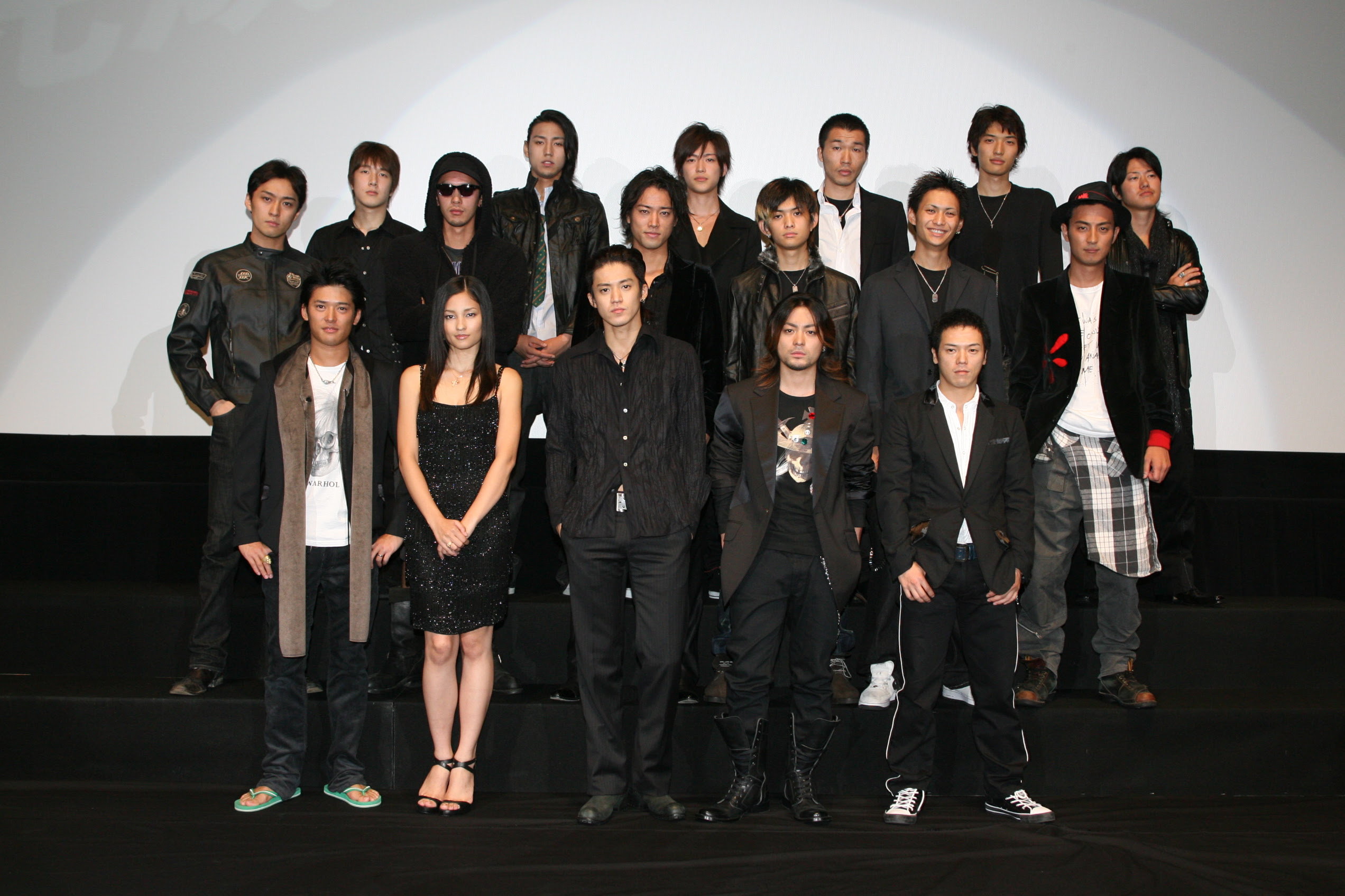 クローズ Zero 完成披露試写会 The Black Premiere Act