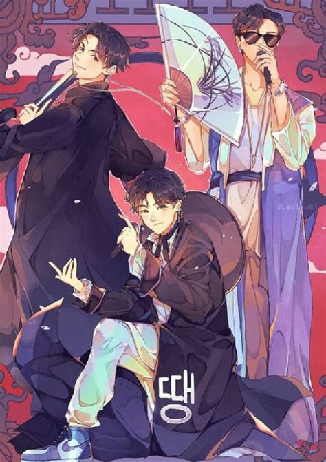 la rap  es la mejor cjau posteres ilustraciones bts