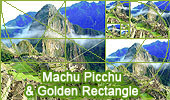 Machu Picchu and the Golden Rectangle. 