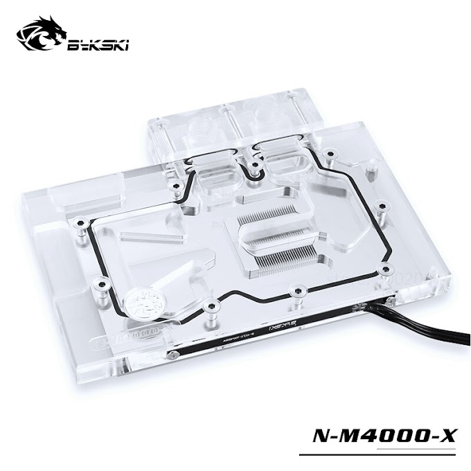 Bykski Water Block use for Leadtek NVIDIA Quadro M4000 Video Card Full
Cover Copper Radiator Block RGB Light