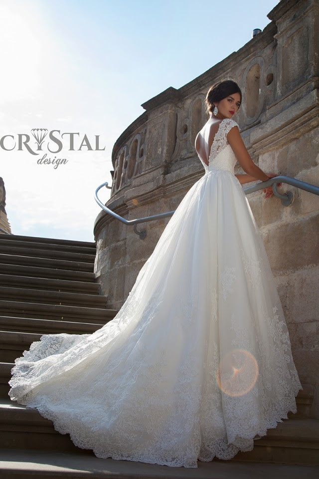 EXCLUSIVE WEDDING DRESSES BY CRYSTAL DESIGN FOR 2015