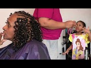 Trends Salon Work Crochet Braids with Weaving Net for extra Protection, viral!