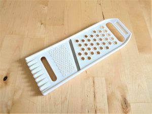 100均おろし器のギザギザを活用してみた