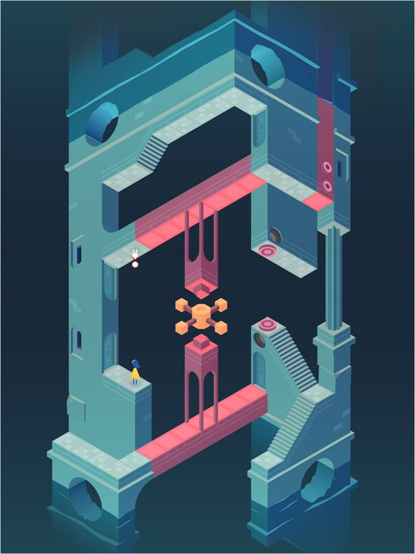 3000万ダウンロードを記録したトリックアートパズルの続編 Monument Valley 2 存命ならばエッシャーもきっとプレイしていた 連載jp