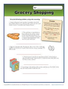 With the help of engaging math practice worksheets, you can make math fun and help your students develop their math skills. grocery shopping 6th grade ratio worksheets