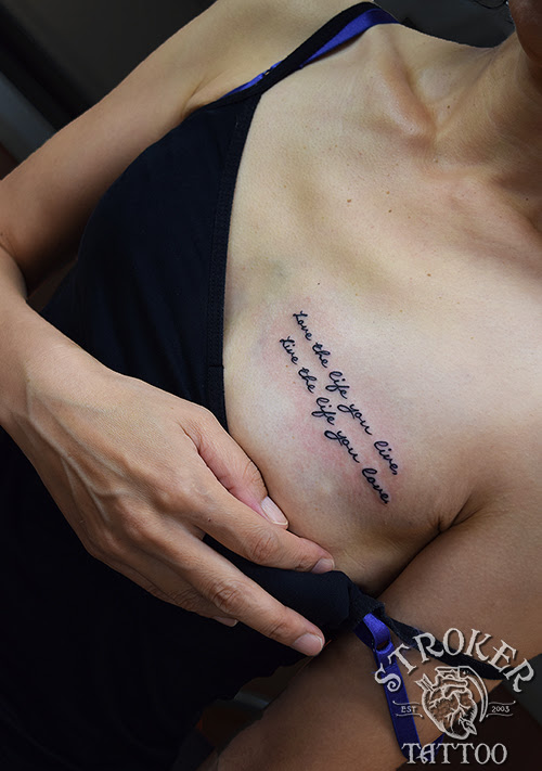文字のタトゥーで後悔しない為に Stroker Tattoo