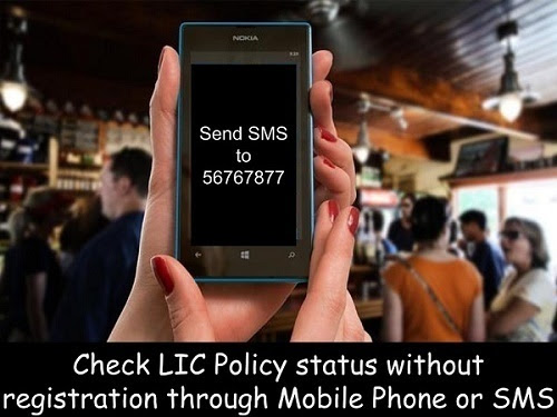 LIC Policy Status without registration