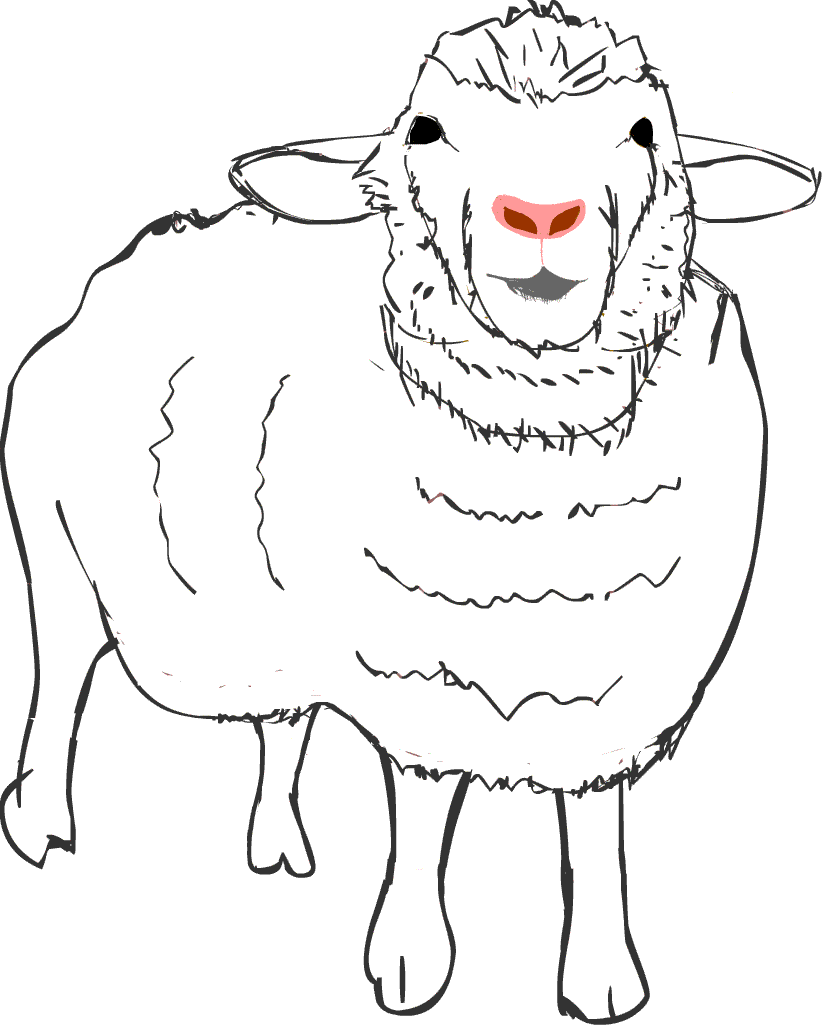 羊 ヒツジ イラスト 画像 無料