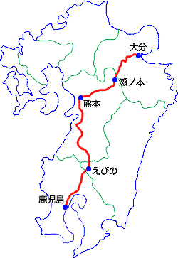 九州 自転車日本縦断 広い日本そんなにゆっくりどこへ行く