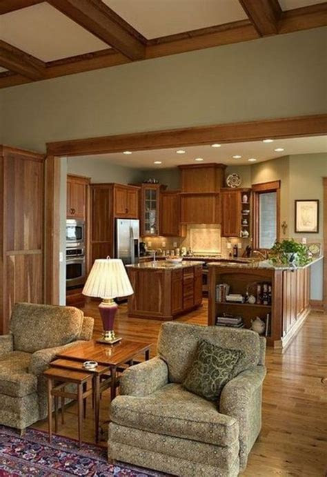 Here interior designers share their favorite shades of green paint. 35+ Beautiful Kitchen Paint Colors Ideas with Oak Cabinet