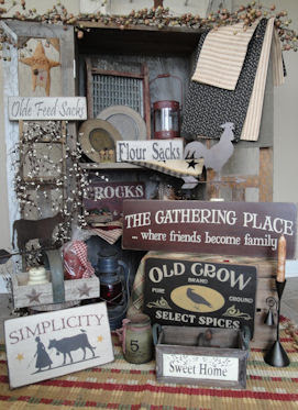 Gone Country Crafters - primitives, country candles, craft patterns