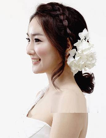 新娘造型分享 正韓韓國韓式新娘髮型 bridal hairstyle Ginny's make-up studio 