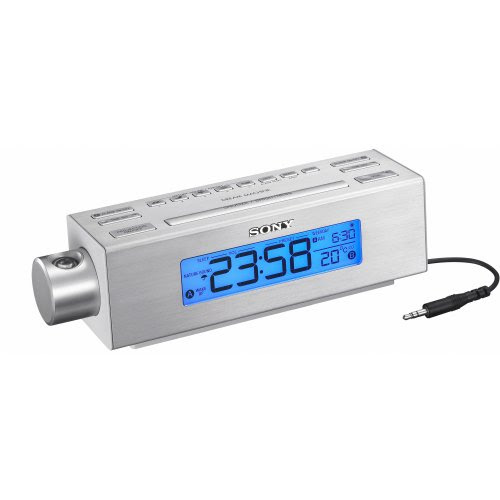 Sony Projection AM/FM Clock Radio