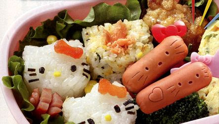 キャラ弁デコ弁 ハローキティ 子供が喜ぶキャラ弁デコ弁簡単便利グッズ キット口コミレビュー評価隊
