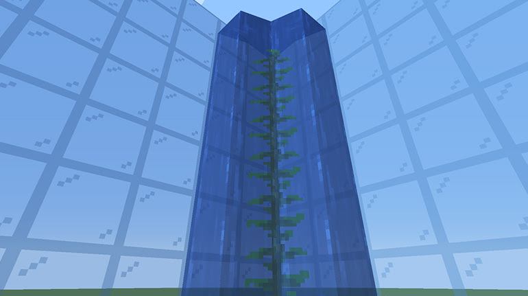 Java版マイクラ 水源一つとコンブで効率よく深い水槽を水源で満たす方法 Njfのマイクラ日記