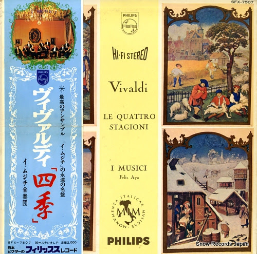 I MUSICI vivaldi; the four seasons