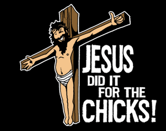 J-Dog on the Cross