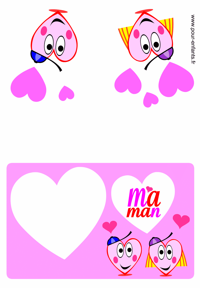 Carte Bonne Fete Maman Fete Des Meres Fete Des Mamans Meres Imprimer Fabriquer Cartes Postales Mamans Meres