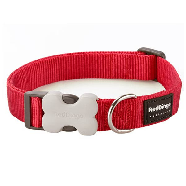 Red Dog Collar By Red Dingo, Tough, Adjustable