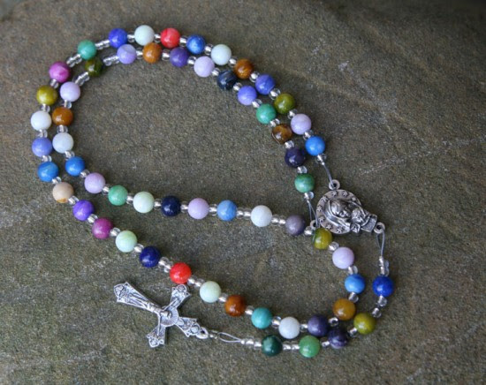 rosary For a chance to win this rosary scroll down to the give-away.
