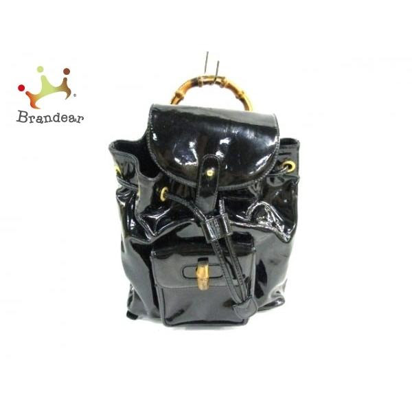 グッチ 20191012 Gucci リュックサック バンブー ファッション 黒