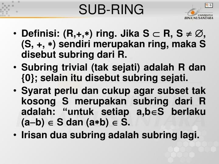 PPT - RING PowerPoint Presentation - ID:5780540