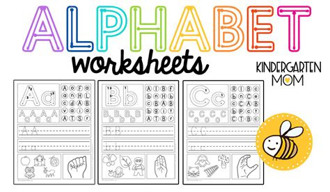 Letter sort with sticky notes · 3. kindergarten alphabet worksheets kindergarten mom