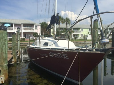 29 Sail Boat 25 Hp Diesel Engine. Fast Classic Sailboat - Used C&amp;c ...