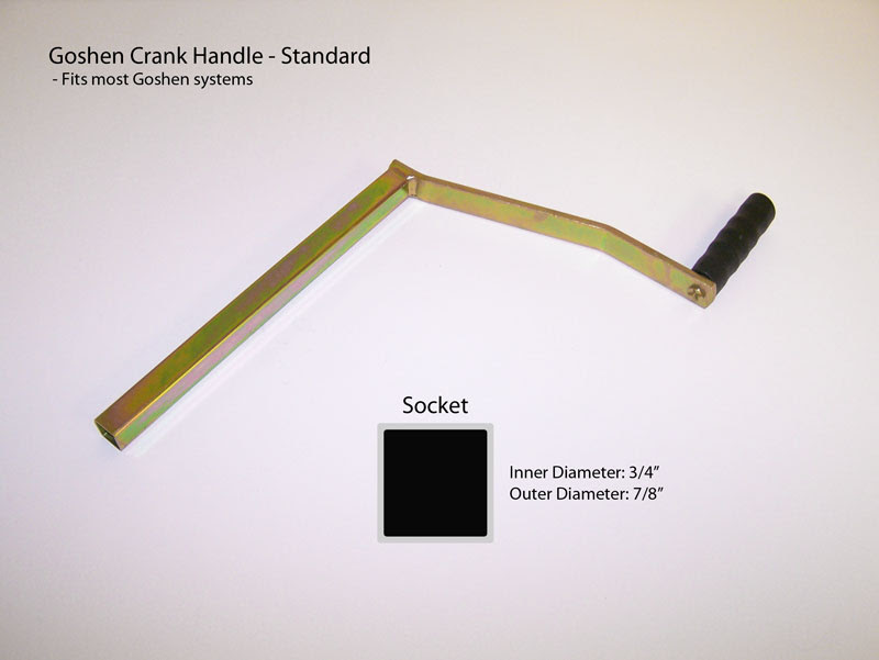 Goshen Crank Handle Goshen Crank Handle Pa Goshcrank 40 00 Pop Up Parts The Folding Trailer Specialist