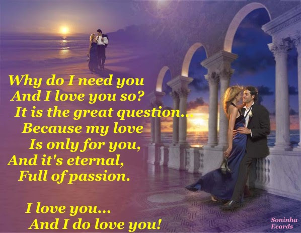 love messages. Romantic Message. I do Love You!