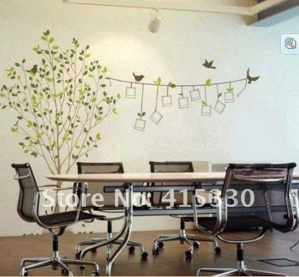 Wholesale Wall Sticker - Buy Tree Photo Birds Removable Wall Vinyl ...