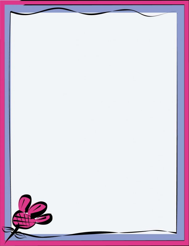 Download 12 Simple Vector Invitation Borders Images - Free Vector Scroll Border Clip Art, Simple Flower ...