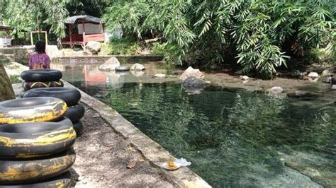 tempat wisata  lampung asyiknya berenang  mata air wisata