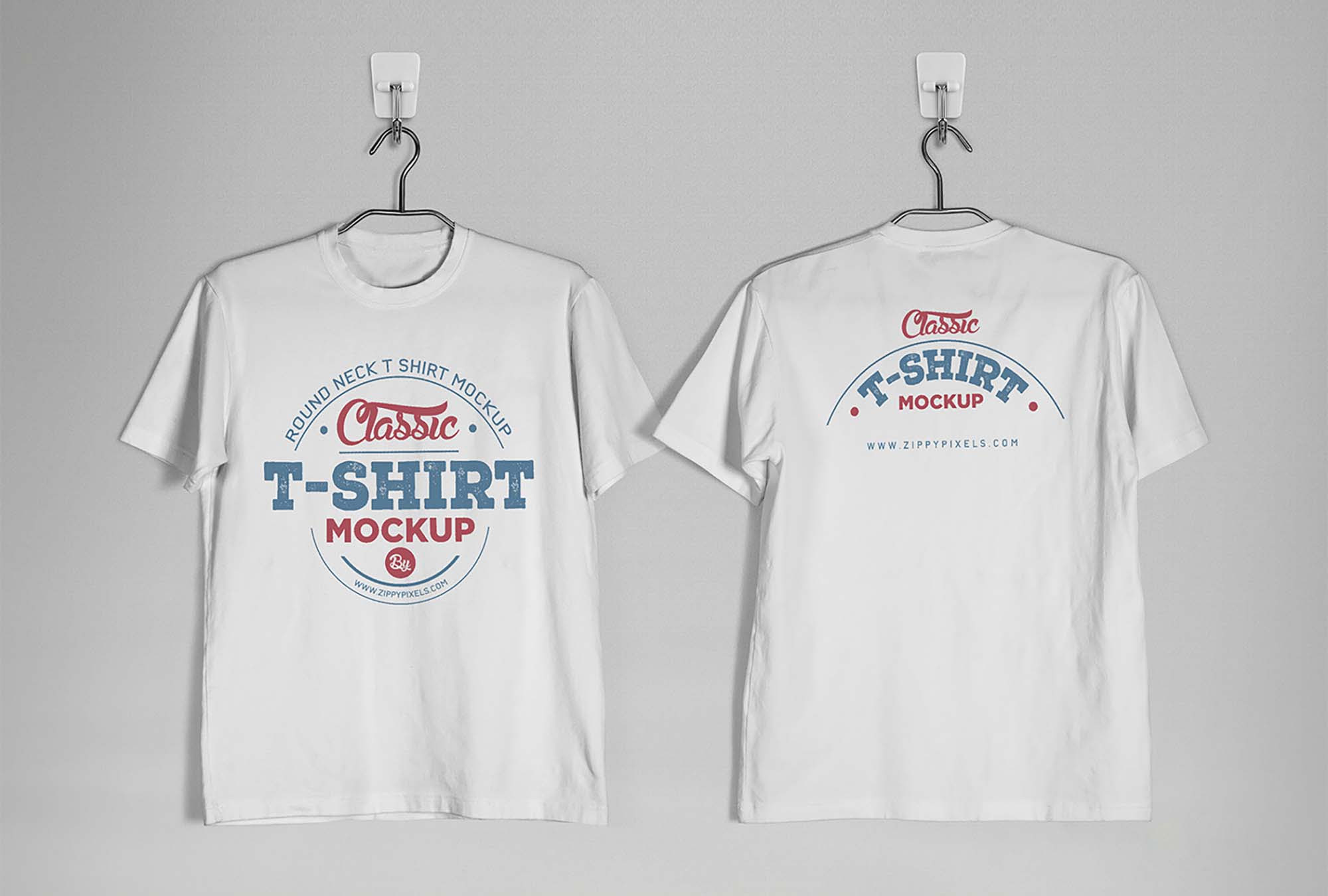 Download Free Vintage Distressed T-Shirt Mockup (PSD)