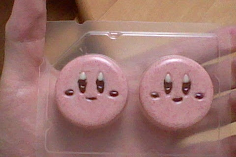 カービィ型チョコレートの作り方