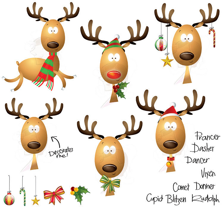 Free Pictures Of Christmas Reindeer Download Free Clip Art Free Clip Art On Clipart Library