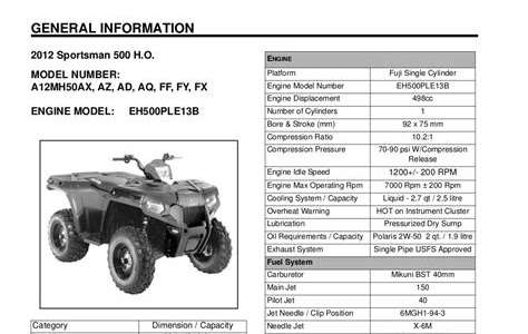 Link Download polaris 500 ho manual [PDF DOWNLOAD] PDF