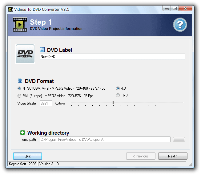 Free Videos To Dvd を紹介しています フリーソフト紹介のフリーソニック